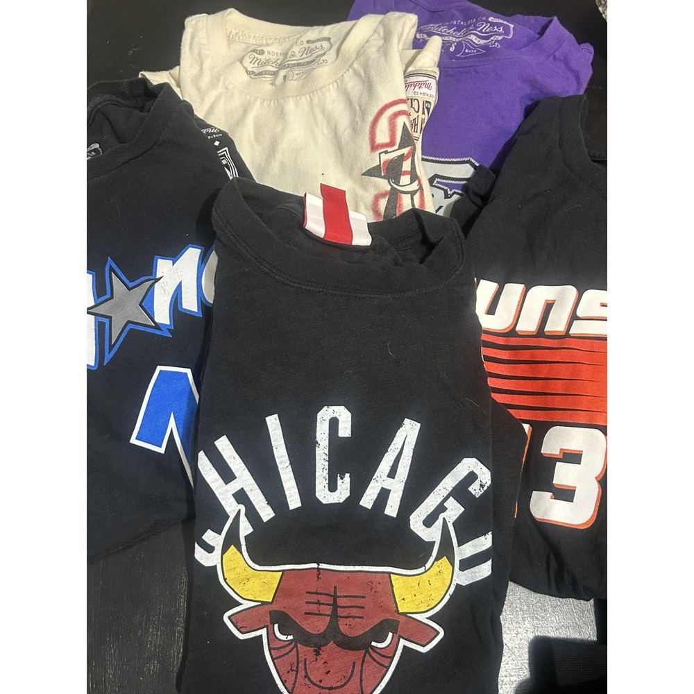 Lot of  Mitchell and Ness premium NBA Basketball Teams size S amdYXL